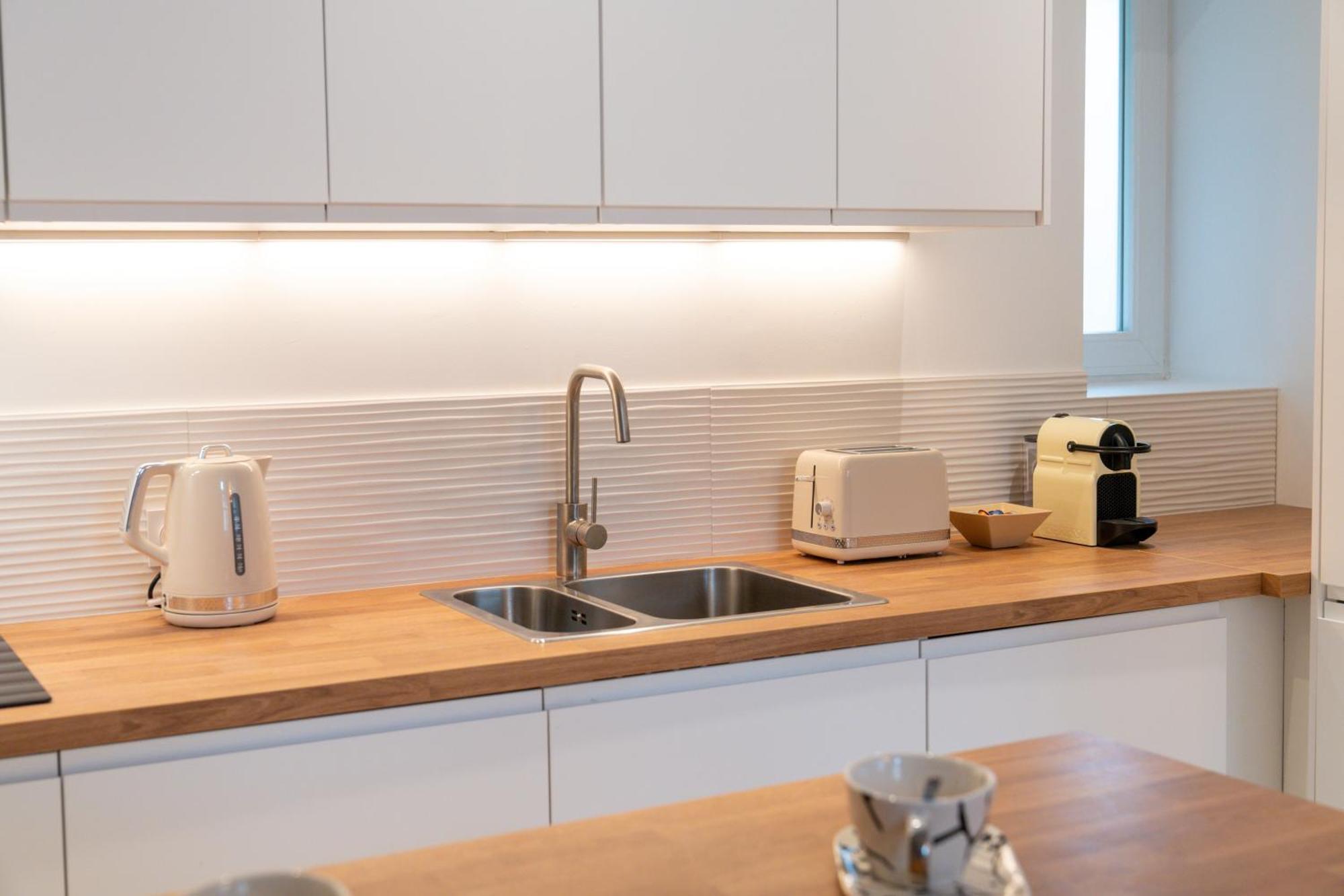 Velvet - Best Keys - Maison Duplex Elegante - Plein Centre Ville - Deco Minimaliste & Cosy - Literie Haut De Gamme - 2 Chambres Separees - Lit Queen Size & 1 Canape Convertible - Smart Tv - Wifi Fibre - Check-In Autonome Sens Exterior foto